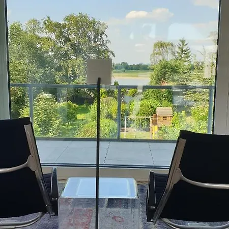 Somnar Panoramaloft Mit Hästens Betten - Rheinblick 150qm * Neuss