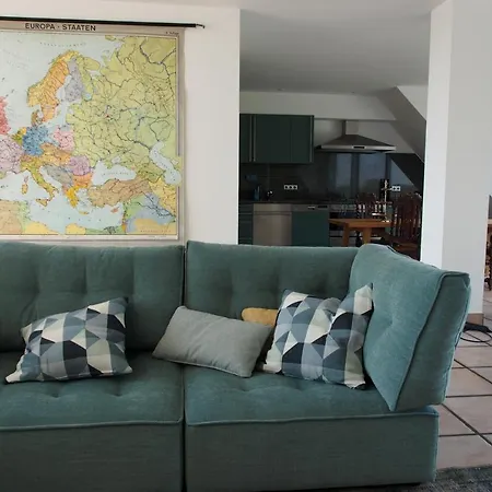 Apartment Somnar Panoramaloft Mit Hästens Betten - Rheinblick 150qm Neuss