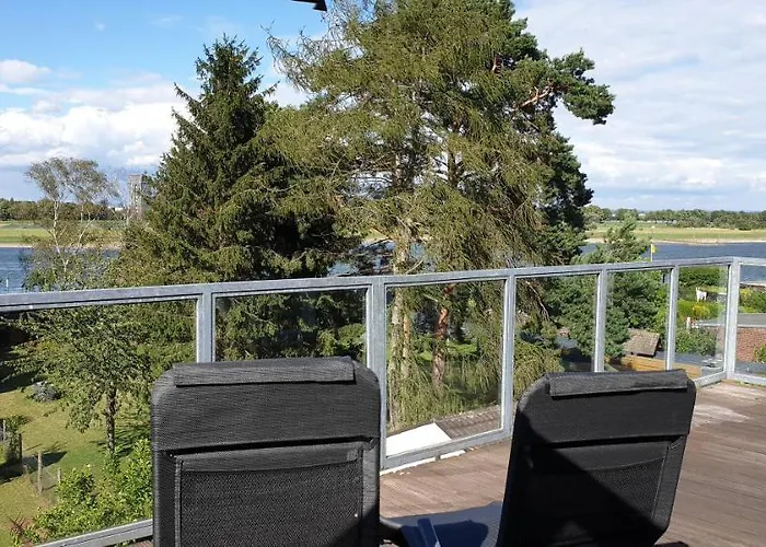 Somnar Panoramaloft Mit Haestens Betten - Rheinblick 150qm Lejlighed Neuss